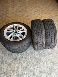 Gomme invernali e cerchi in lega r16  BMW 118d