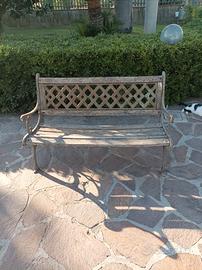 Panchina da giardino in Ghisa