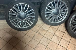 Set 4 Cerchi e Gomme 16" Fiat 500