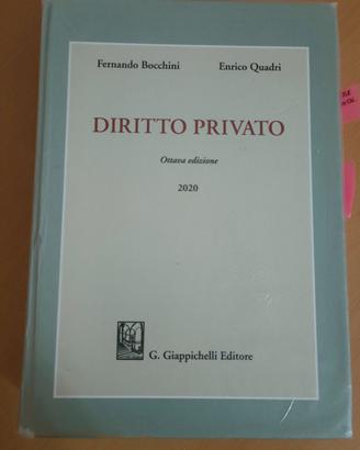 Bocchini - Quadri Diritto privato 8a ed.