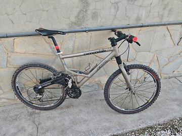 mtb cannondale 26 biammortizzata 