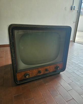 Raro Televisore Vintage Telefunken Anni '50/'60