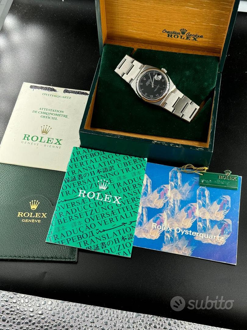 Rolex Datejust Oysterquartz 17000 Abbigliamento e Accessori In vendita a Monza e della Brianza