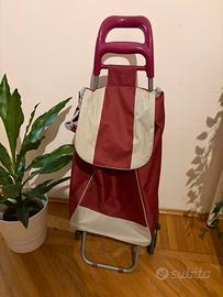 Carrellino spesa con ruote per gradini