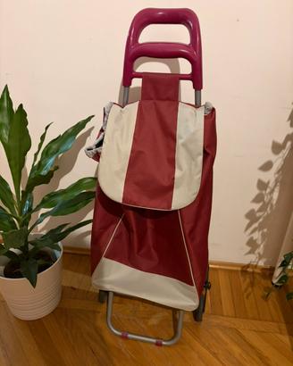 Carrellino spesa con ruote per gradini