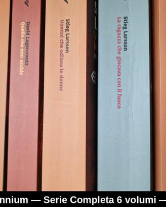 Millennium — serie completa 6 volumi — Larsson & L