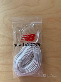 Lacci bianchi scarpe New Balance