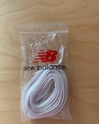 Lacci bianchi scarpe New Balance