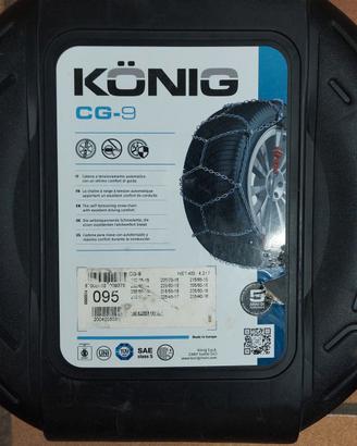 Catene da neve autotensionate Konig CG-095