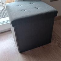Pouf contenitore quadrato