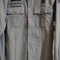 camicia  jeans Blauer uomo Lilla 