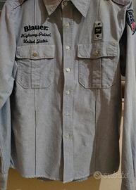 camicia  jeans Blauer uomo Lilla 