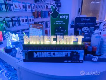 lampada Minecraft luce USB gadget 