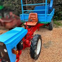 Motocoltivatore con rimorchio nibbi gasolio