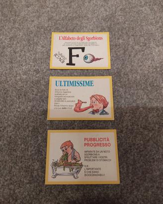 Retro figurine terza serie sgorbions