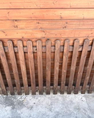 Staccionata in legno