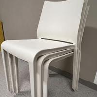 6 Sedie Desalto impilabili