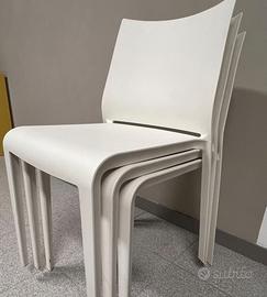 6 Sedie Desalto impilabili