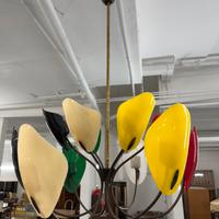 Lampadaro vintage in plastica