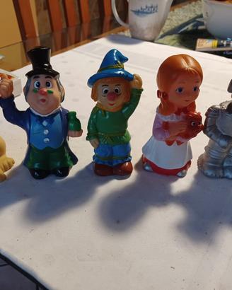 Pupazzi Gomma Il Mago di Oz Anni 60/70