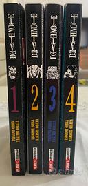 Death Note tomi da 1 a 4