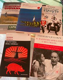 Lotto 5 libri come nuovi