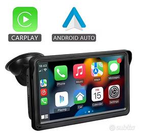 Car play Android Auto 7" Navigatore Lettore Nuovo