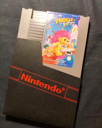 the Trolls in Crazyland gioco Nintendo NES