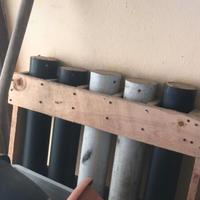 rastrelliera tubi mortai 