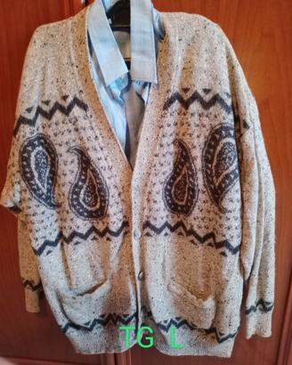 gilet in lana  più camicia 