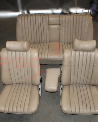 Kit sedili tappezzeria in pelle Mercedes W116 280S