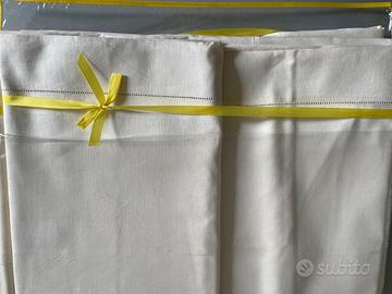 Lenzuolo Vintage con federe Puro Lino