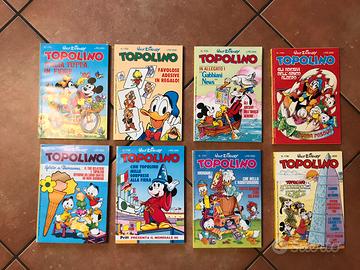 Lotto 8 Topolino  anni 90 + 1 in omaggio