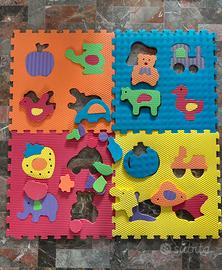 Tappeto puzzle per  bambini