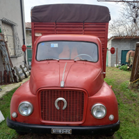 Carro FIAT 615 n1 trasporto bestiame anno 1963