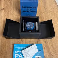 orologio swatch Mission to Neptune NUOVO PELLICOLA