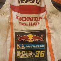 giacca moto in pelle 