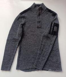 Calvin Klein Jeans Maglione Uomo Mezza Zip XL