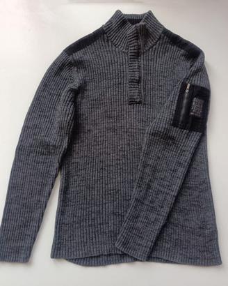 Calvin Klein Jeans Maglione Uomo Mezza Zip XL