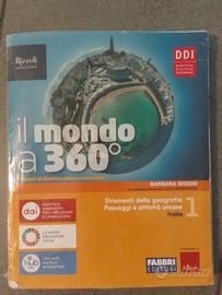 Il mondo a 360° volume 1, libro di geografia 