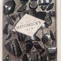 QUADRO VINTAGE CON BOTTIGLIA GIN