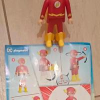 Flash e Superman - Playmobil DC - Kinder Maxi 