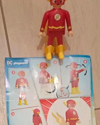 Flash e Superman - Playmobil DC - Kinder Maxi 