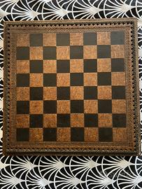 Scacchiera in pelle