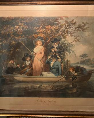 Stampa d’epoca a colori George  Morland