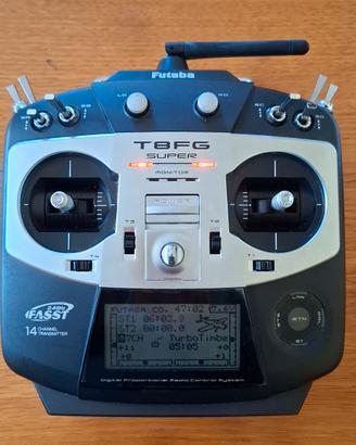 radiocomando futaba fasst 2,4 ghz