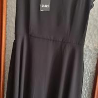 zuiki vestito donna nero elegante tg S Nuovo