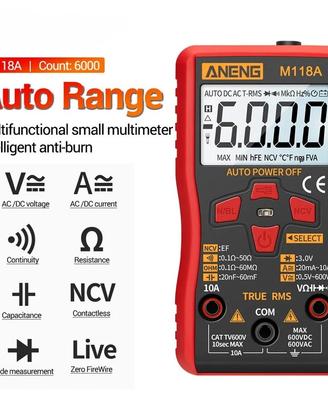 Multimetro digitale M118A