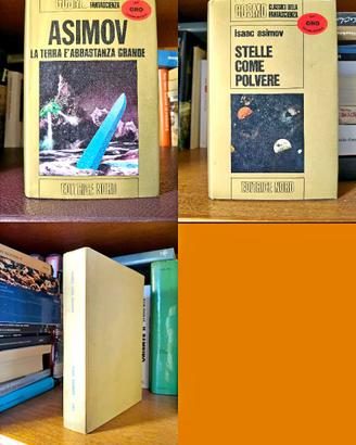 Lotto 3 libri ISAAC ASIMOV - FANTASCIENZA