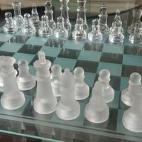 scacchiera in vetro 30x30